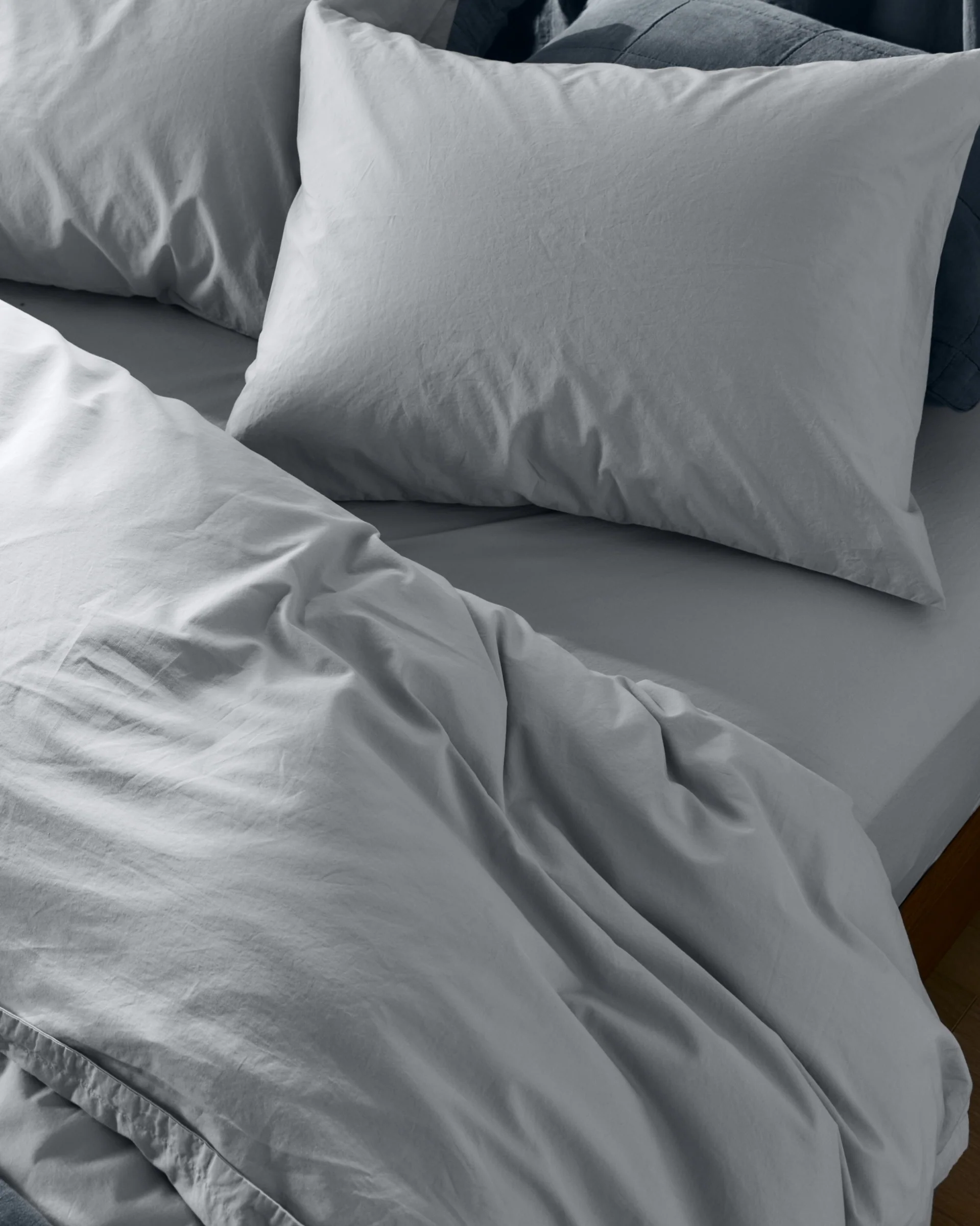 Percale Sheet Set - Sky TW/XL - Image 2