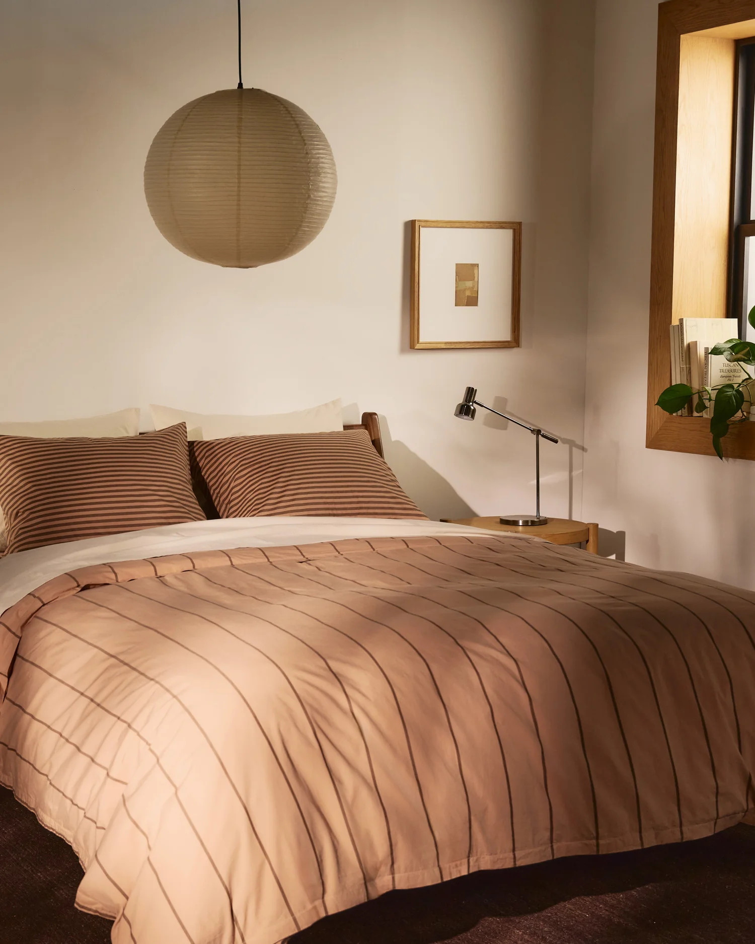 Percale Duvet Cover (Adobe Stripe) - Image 4