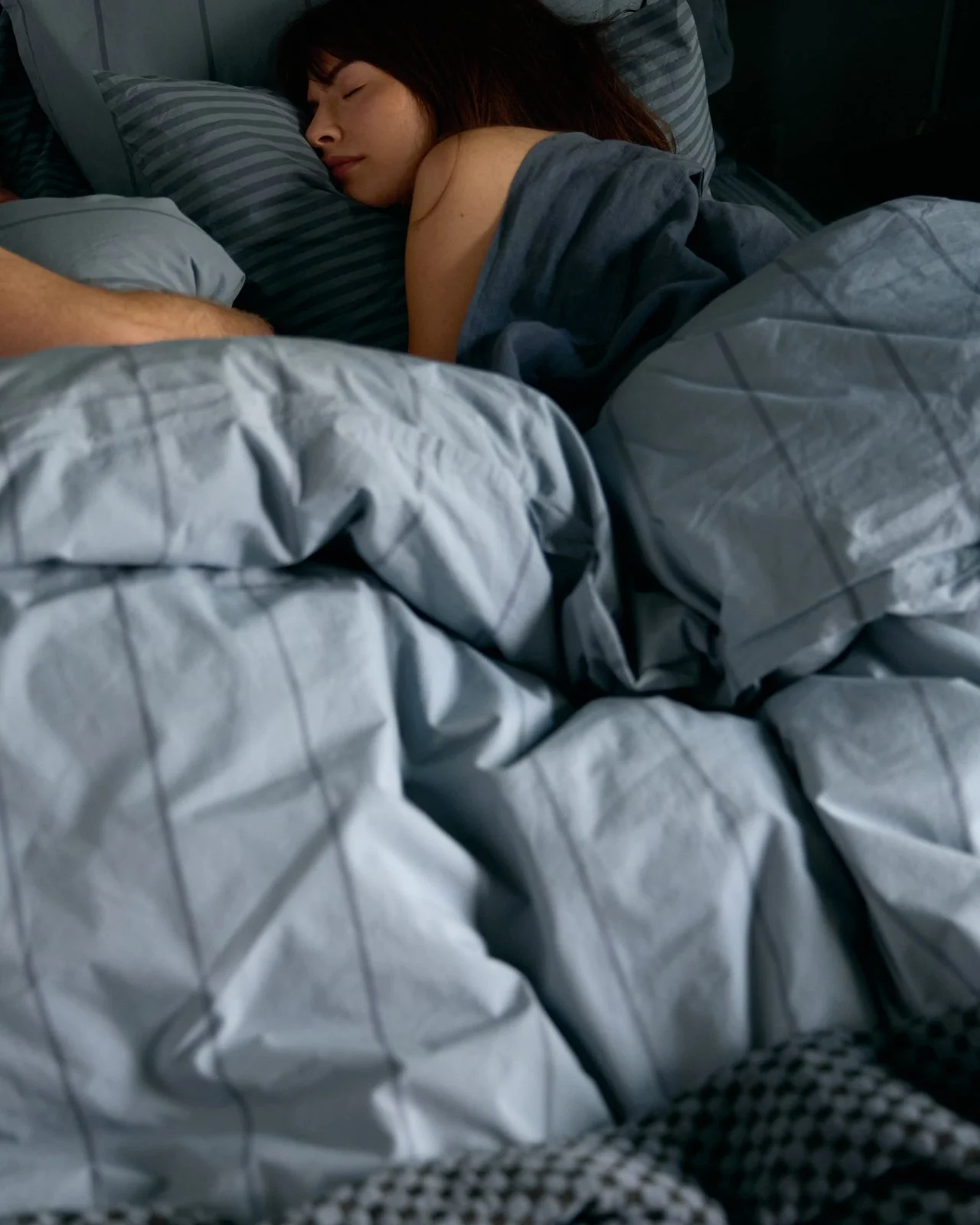 Percale Venice Set - Dusk Stripe TW/XL - Image 2