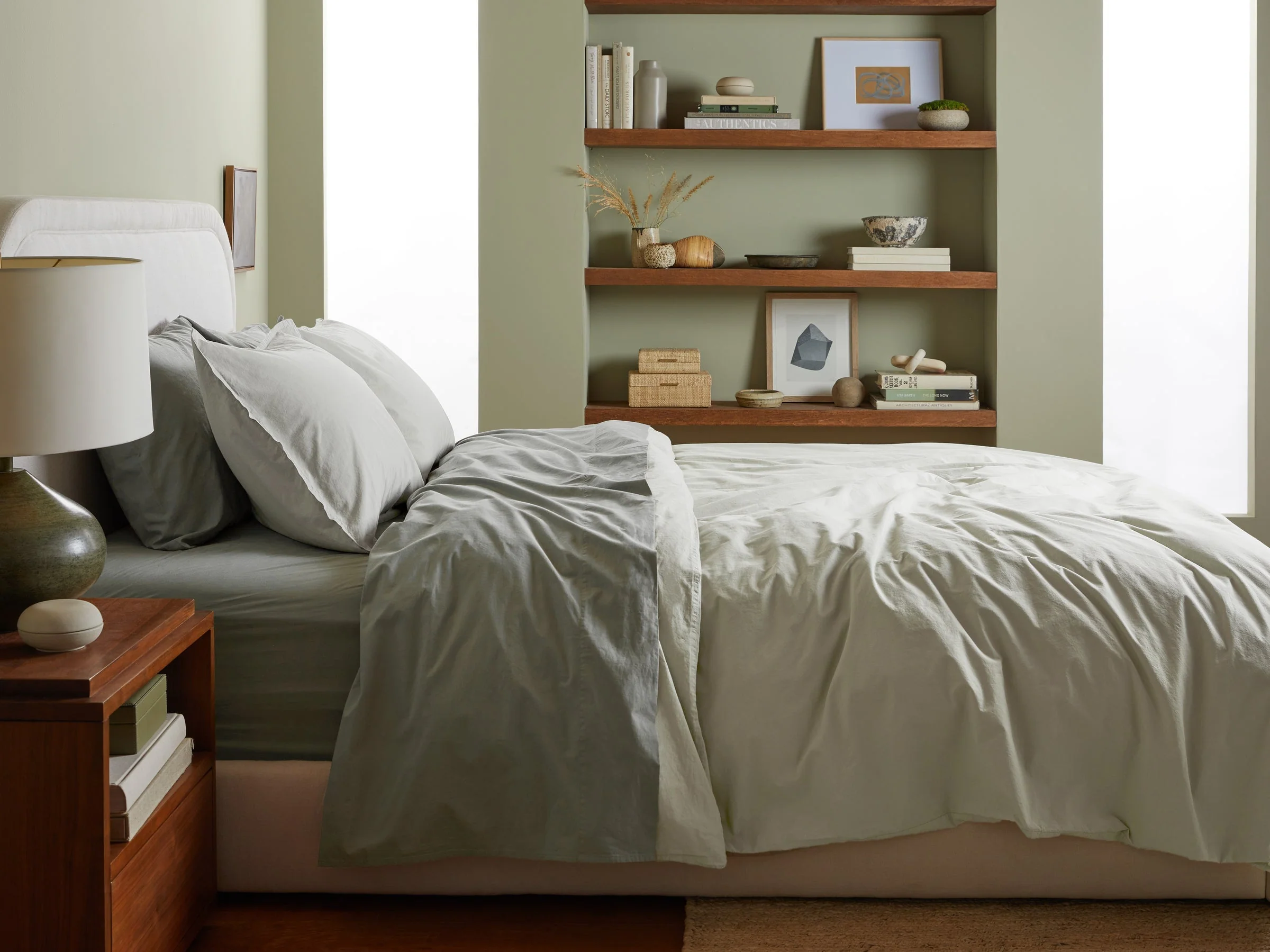 Percale Venice Set - Moss F/Q - Image 2