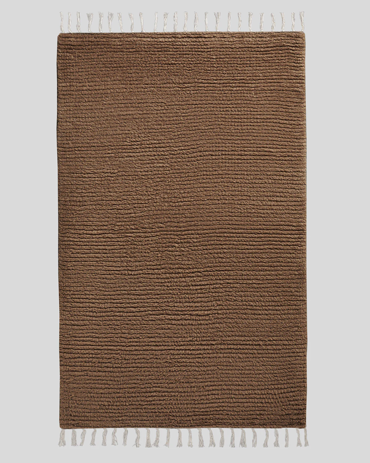 Rib Wool Rug (Bronze)