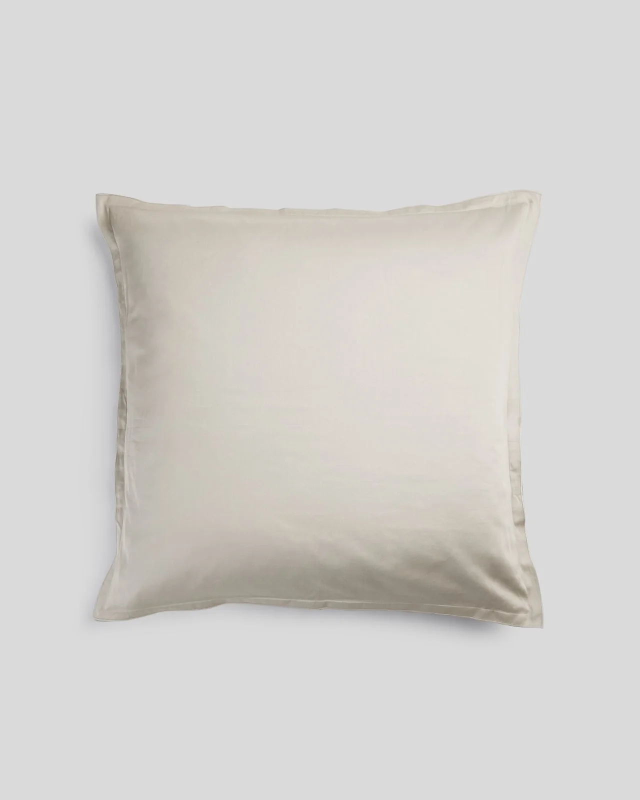 Sateen Euro Sham (Bone)