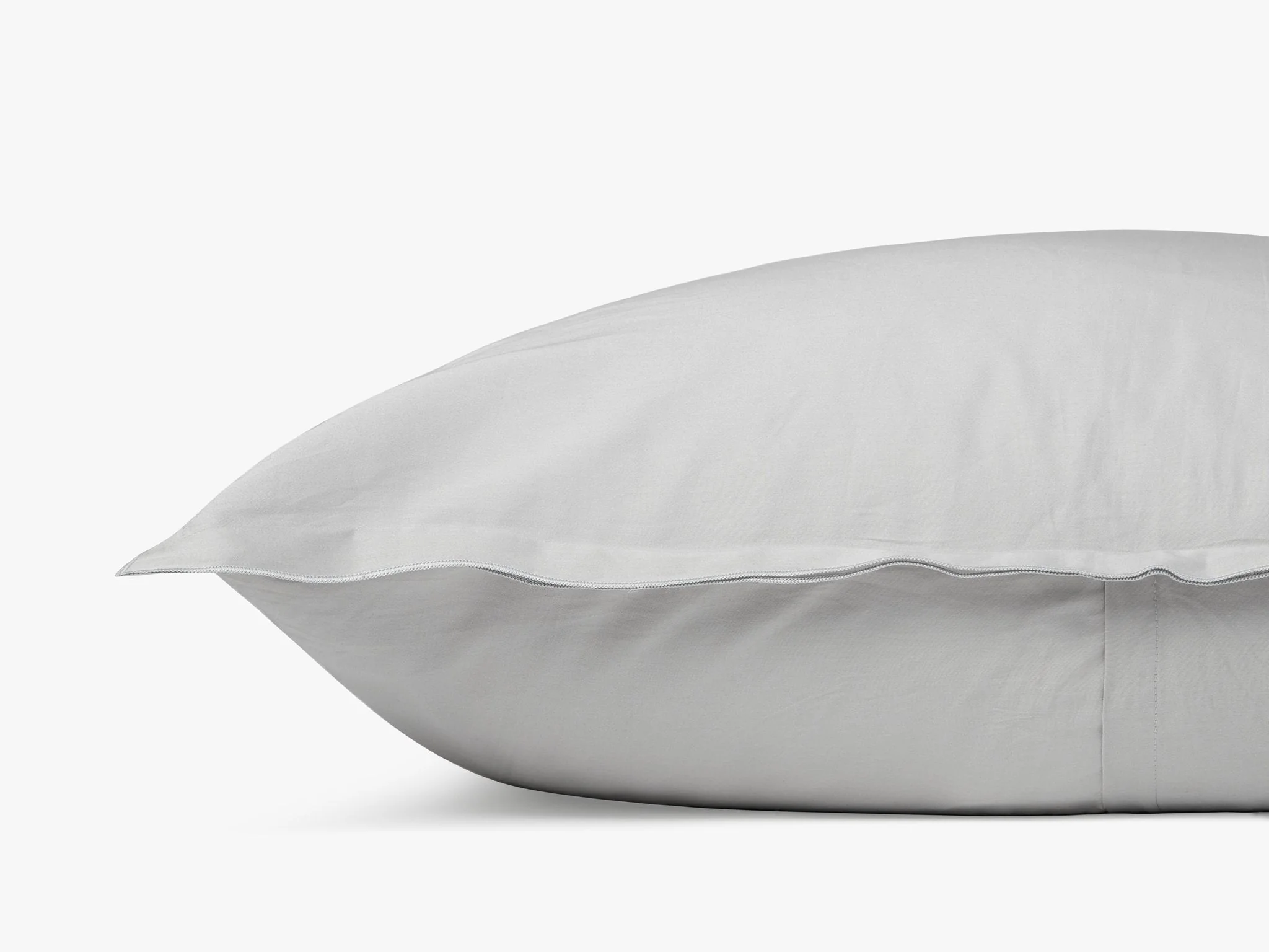 Sateen Euro Sham (Light Grey) - Image 3