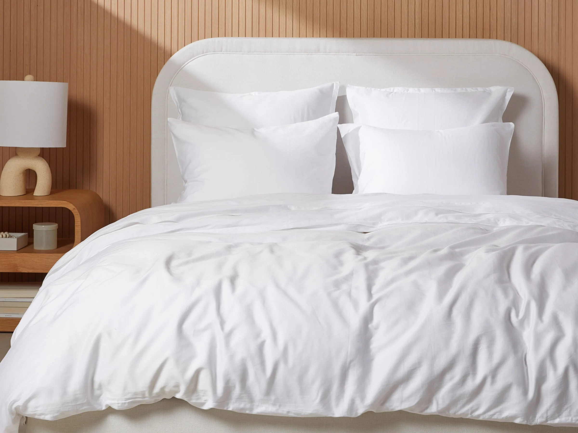 Sateen Euro Sham (White) - Image 2