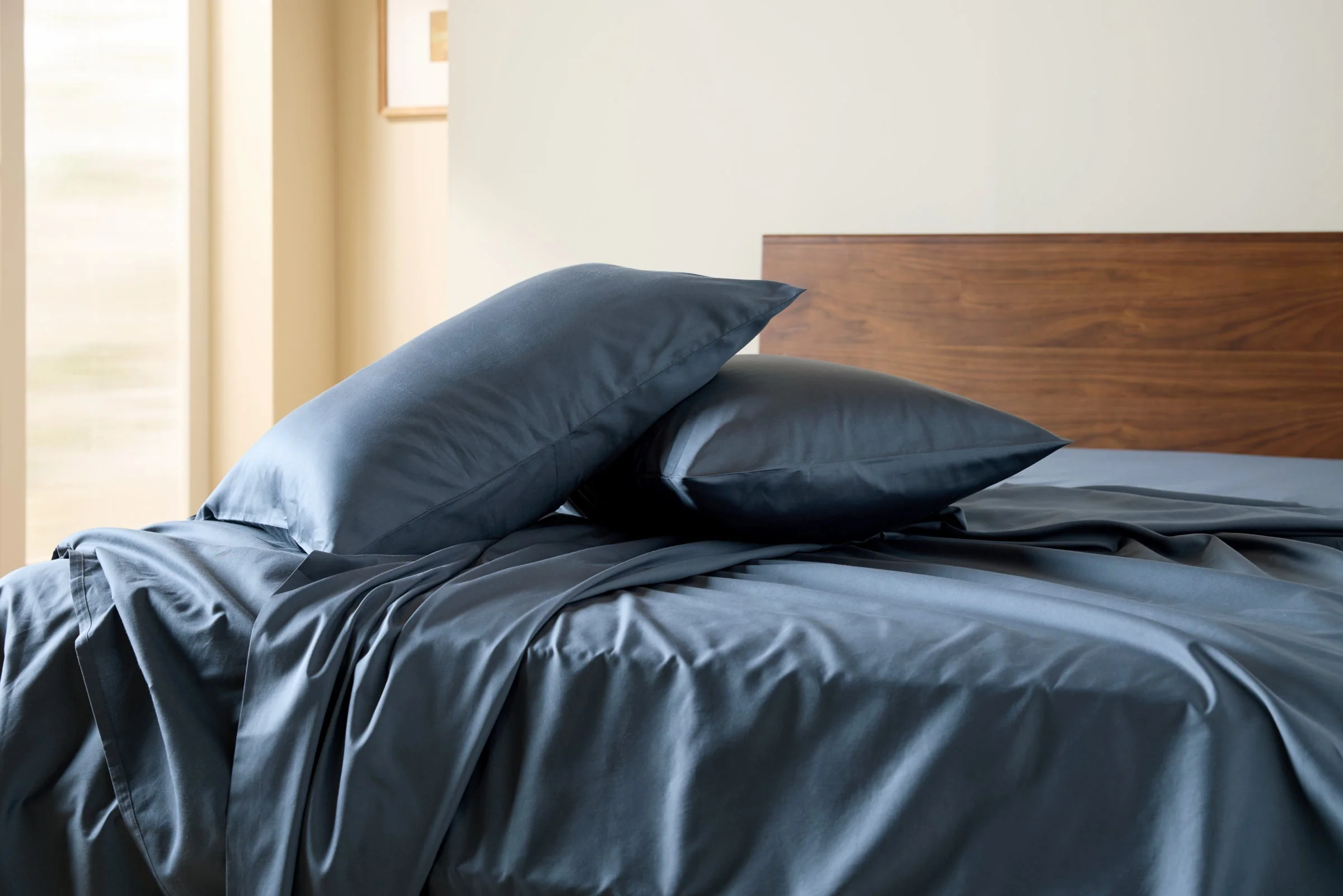 Sateen Fitted Sheet (Dusk) - Image 2