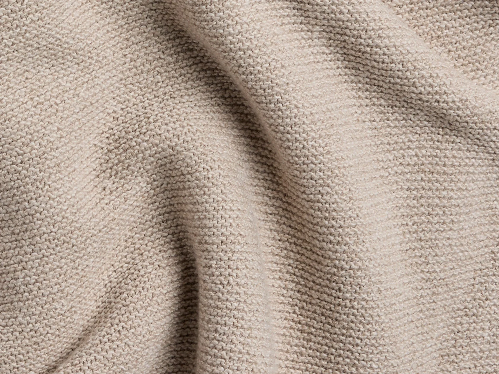 Soft Spun Cotton Throw - FINAL SALE (Natural) - Image 3