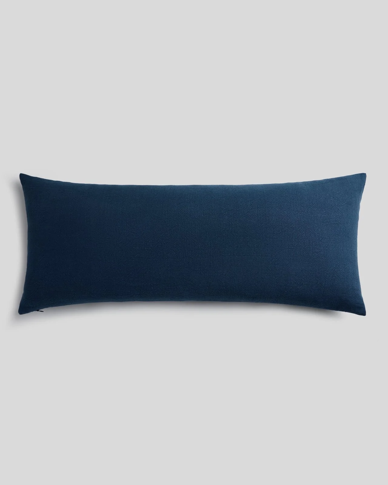 Vintage Linen Lumbar Pillow Cover - FINAL SALE (Marine)