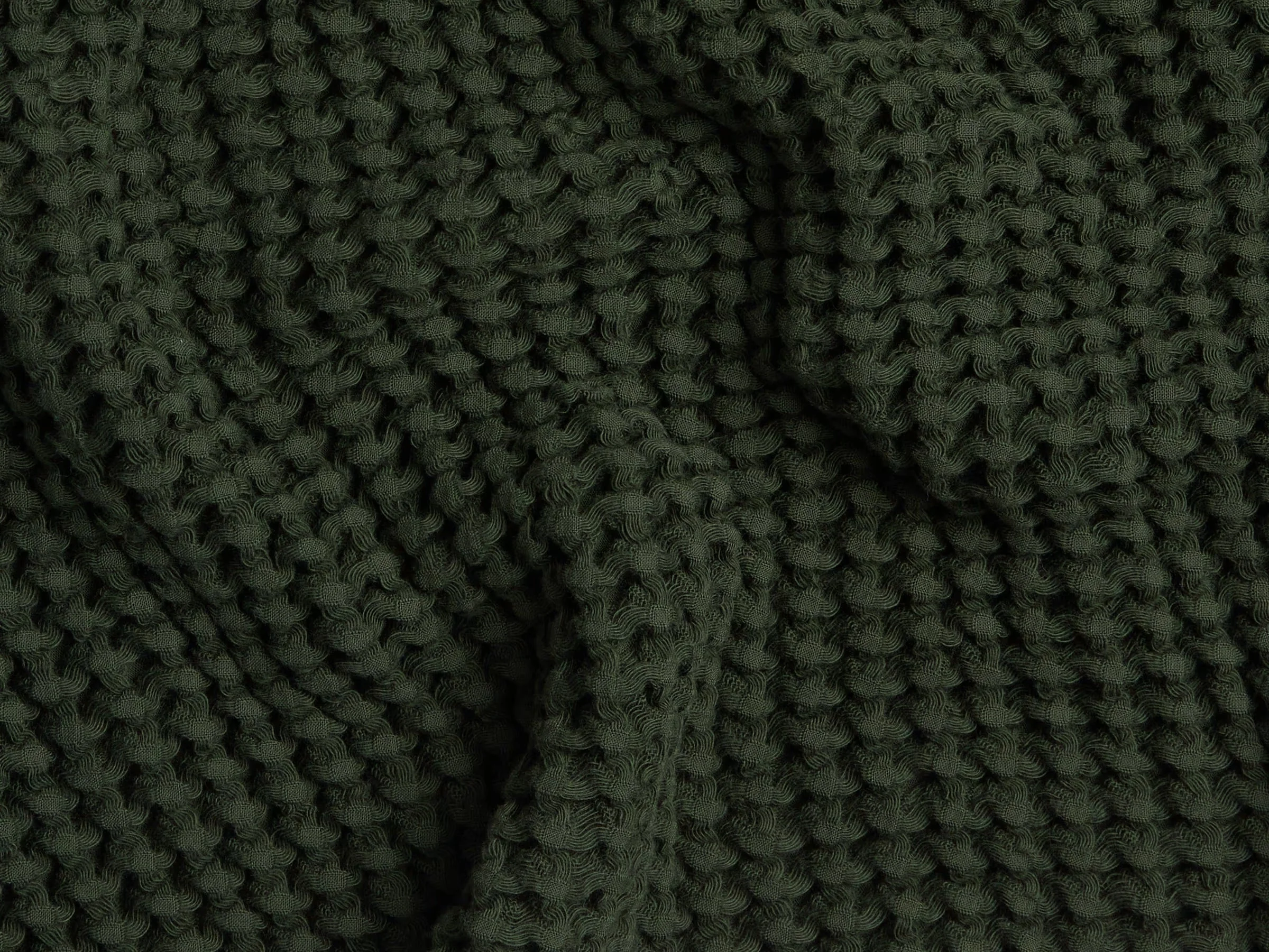Waffle Towels (Evergreen) - Image 3