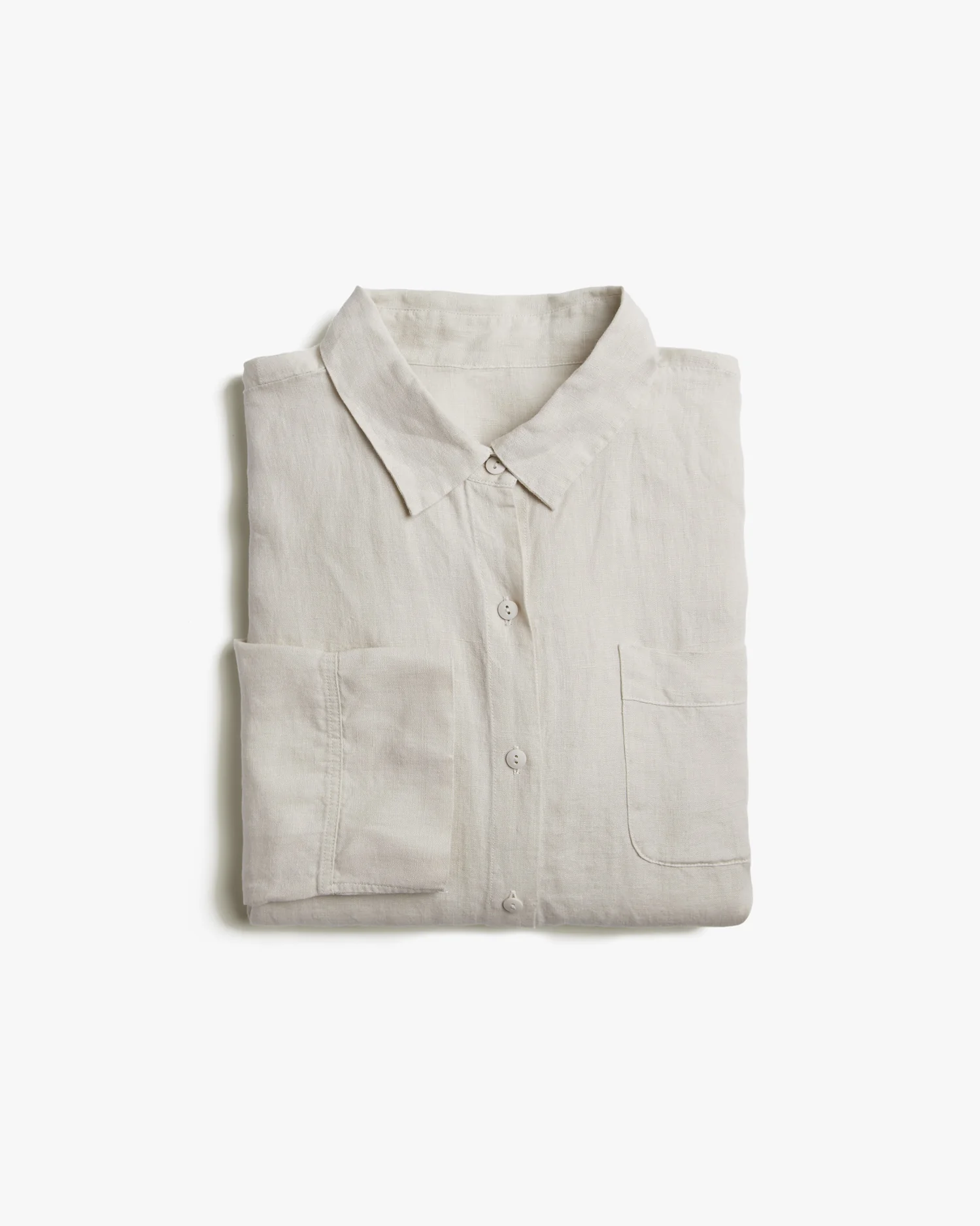 Women's Linen Top - FINAL SALE (Bone)